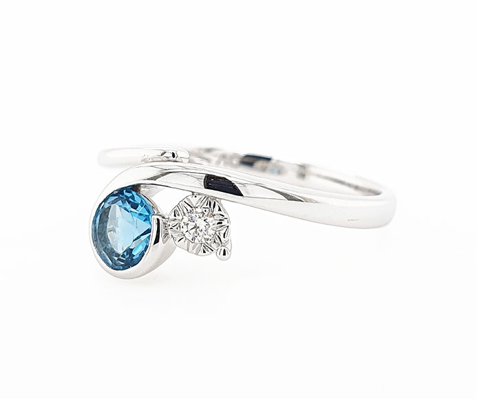 Coloured Gemstone Dress Ring A4905 | Waterdale Jewellery